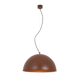ΚΡΕΜΑΣΤΟ ΦΩΤΙΣΤΙΚΟ ΟΡΟΦΗΣ Ε27 40W ΚΑΦΕ CORTEN 22197 | ZAMBELIS LIGHTS