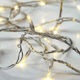 ΣΕΙΡΑ ΜΠΑΤΑΡΙΑΣ 50 LED 5MM ΘΕΡΜΟ ΛΕΥΚΟ IP20 600-11204 | MAGIC CHRISTMAS