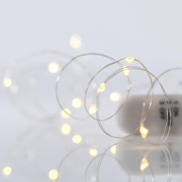 ΣΕΙΡΑ 12 MINI LED ΜΠΑΤΑΡΙΑΣ DAYLIGHT LED IP20 600-11242| MAGIC CHRISTMAS