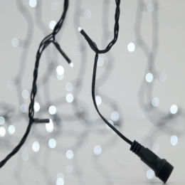 ΣΕΙΡΑ 300 ΛΑΜΠΑΚΙΑ LED 3MM AΝΑ 5CM 31V ΕΠΕΚΤΑΣΗ ΕΩΣ 3 ΠΡΑΣΙΝΟ ΚΑΛΩΔΙΟ ΨΥΧΡΑ ΛΕΥΚΑ LED ΙΡ44 - 600-11307 | MAGIC CHRISTMAS