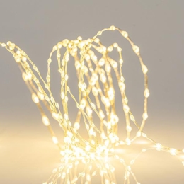 ΣΕΙΡΑ 300 MINI LED ΜΕ ΤΗΛΕΧΕΙΡΙΣΤΗΡΙΟ ΘΕΡΜΟ ΛΕΥΚΟ ΙΡ44 600-11725 | MAGIC CHRISTMAS