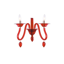 Φωτιστικό Τοίχου Estefan I-ESTEFAN-AP2 RSO Red Acrylic