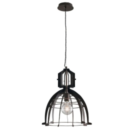 Φωτιστικό Οροφής Urban I-URBAN-S40 BRO 1xE27 Φ40cm 150cm Bronze Luce Ambiente Design Μέταλλο