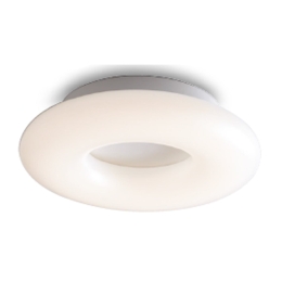 Φωτιστικό Οροφής Mylion LED-MYLION-PL30 White Μέταλλο,Πολυπροπυλένιο
