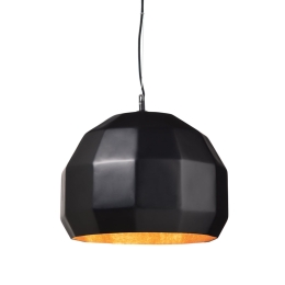 Φωτιστικό Οροφής Avantgarde V35077BG Black Μέταλλο