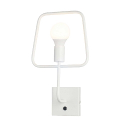 Φωτιστικό Τοίχου Vintage V362491WW White Μέταλλο