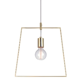 Φωτιστικό Οροφής Style V35183BS Gold Μέταλλο