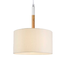 Φωτιστικό Οροφής Textile & Crystal OD650825PWH White Μέταλλο,Ύφασμα