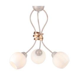Φωτιστικό Οροφής Elegant DL11693C White Μέταλλο,Γυαλί