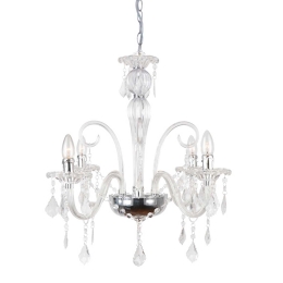 Φωτιστικό Οροφής Acrylic & Silicon SF633124P Clear Μέταλλο,Ακρυλικό