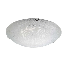 Φωτιστικό Οροφής Wall & Ceiling Luminaires DL08140 White Μέταλλο,Γυαλί