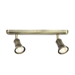 Φωτιστικό Οροφής Spot Luminaires SU282PBR Bronze Μέταλλο
