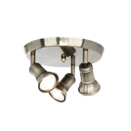 Φωτιστικό Οροφής Spot Luminaires SU283PBR Bronze Μέταλλο
