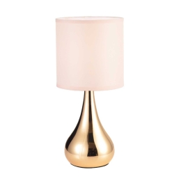 Φωτιστικό Επιτραπέζιο Table & Floor Luminaires KS1178T1PG Pink Μέταλλο,Ύφασμα