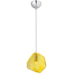 Φωτιστικό Οροφής Avantgarde V351891PYE Yellow Γυαλί