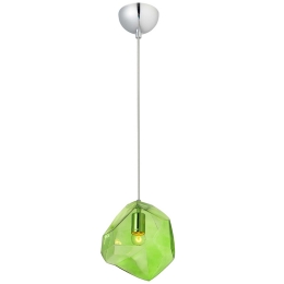 Φωτιστικό Οροφής Avantgarde V351891PGR Green Γυαλί