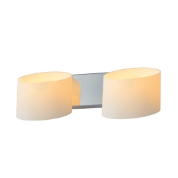 Φωτιστικό Τοίχου Wall & Ceiling Luminaires OYD100452W White Μέταλλο,Γυαλί