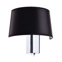 Φωτιστικό Τοίχου Mix & Match OD5611B Black Μέταλλο,Ύφασμα