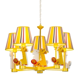 Φωτιστικό Οροφής Zoo MD04555A Yellow Μέταλλο,Ύφασμα