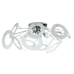 Φωτιστικό Οροφής Avantgarde W26828 Chrome Μέταλλο