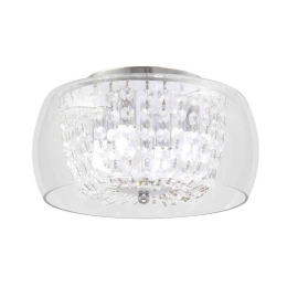 Φωτιστικό Οροφής Crystal FW50436 Chrome Κρύσταλλο,Μέταλλο