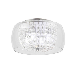Φωτιστικό Οροφής Crystal FW5044 Chrome Κρύσταλλο,Μέταλλο