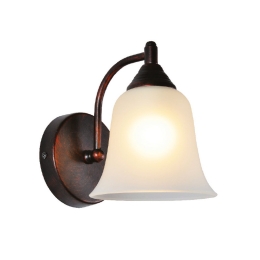 Φωτιστικό Τοίχου Elegant AD80081W Sand Μέταλλο,Γυαλί