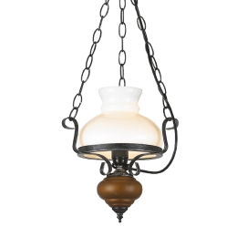 Φωτιστικό Οροφής Elegant DLA0411 White Μέταλλο,Γυαλί