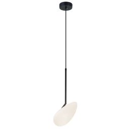 Φωτιστικό Οροφής 20254 Led 3000K 5W Black Matt Μέταλλο,Γυαλί