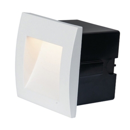 Φωτιστικό Τοίχου Χωνευτό E246-W Led 3000K 1W Sandy White
