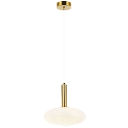Φωτιστικό Οροφής 22072 30x28cm 1xE27 40W Opal-Gold