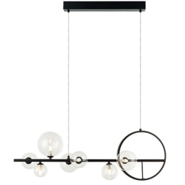 Φωτιστικό Οροφής - Ράγα 22063 89x30x170cm Dim Led 1900Lm 7xG9 63W 3000K Black