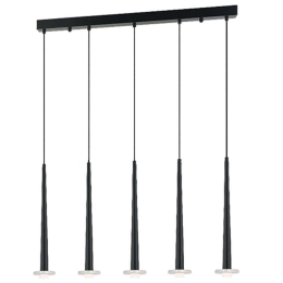 Φωτιστικό Οροφής - Ράγα 22112 75x6x200cm Dim Led 880Lm 15W 3000K Black-White