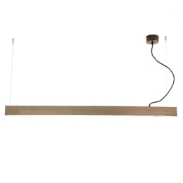 Φωτιστικό Οροφής - Ράγα 22210 142x4,8x7,8cm Dim Led 6300Lm 45W 3000K Bronze