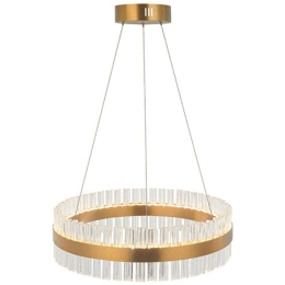 Φωτιστικό Οροφής 22040 Φ80x170cm Dim Led 8700Lm 68W 3000K Gold