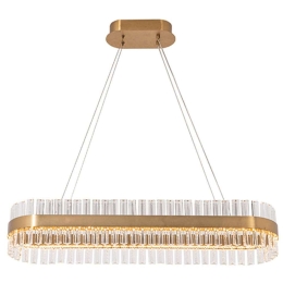 Φωτιστικό Οροφής 22041 100x24x170cm Dim Led 8700Lm 68W 3000K Gold
