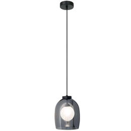 Φωτιστικό Οροφής 22051 Φ18x23cm 1xG9 5W Black-White