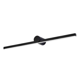 Φωτιστικό Τοίχου - Απλίκα 22126 10x100x7,5cm Led 21W 3000Lm 3000K Black Αλουμίνιο,Ακρυλικό