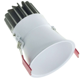 Σποτ Χωνευτό S075 Φ7,5x9,8cm Led 800Lm 10W 3000K White Στρόγγυλο