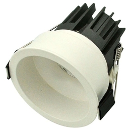 Σποτ Χωνευτό S077 Φ8,3x8,5cm Led 910Lm 13W 3000K White Στρόγγυλο