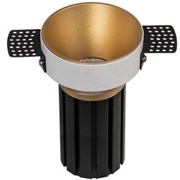 Σποτ Χωνευτό S097-C Φ8,2x13,5x11,8cm Led 1125Lm 15W 3000K Gold Στρόγγυλο