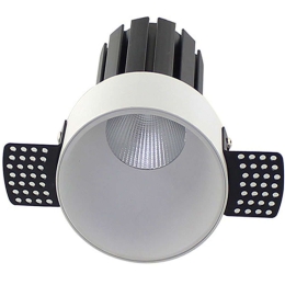 Σποτ Χωνευτό S095 Φ6,2x10,9x7,4cm Led 450Lm 6W 3000K White Στρόγγυλο