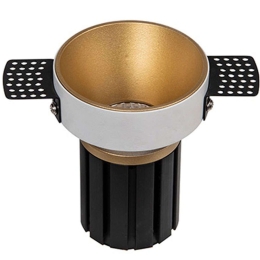 Σποτ Χωνευτό S095-G Φ6,2x10,9x7,4cm Led 450Lm 6W 3000K Gold Στρόγγυλο