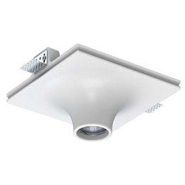 Σποτ Χωνευτό S109 22x22x10,5cm 1xGU10 40W White Τετράγωνο