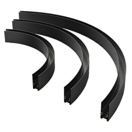 Μαγνητική Ράγα Curved 22090 62,8x2,8x5,6cm Black