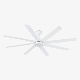 Ανεμιστήρας Οροφής Century 33553WPA Smart Fan Με Φως Led 15W 3000K Και Τηλεχειριστήριο D165cm White Faro Barcelona