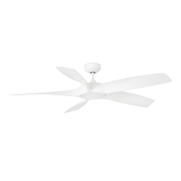 Ανεμιστήρας Οροφής Cocos 33548 Με Φως Led 20W 3000K Και Τηλεχειριστήριο D137cm White Faro Barcelona