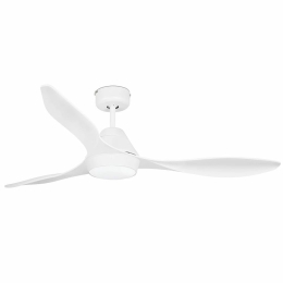 Ανεμιστήρας Οροφής Polaris 33346 Με Φως Led 18W 2700K 33346 Και Τηλεχειριστήριο D132cm White Faro Barcelona