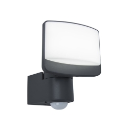 Προβολέας Τοίχου Sunshine 7625701345 IP44 Led 5000Κ Με Αισθητήρα Κίνησης 14,5x18x12 Charcoal Grey Lutec