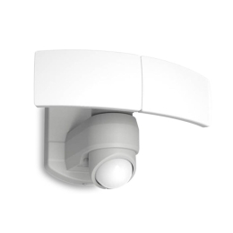 Προβολέας Τοίχου Arc 7632201053 IP54 Led 5000K Με Αισθητήρα Κίνησης 15,6x20,4x27,7 Satin White Lutec